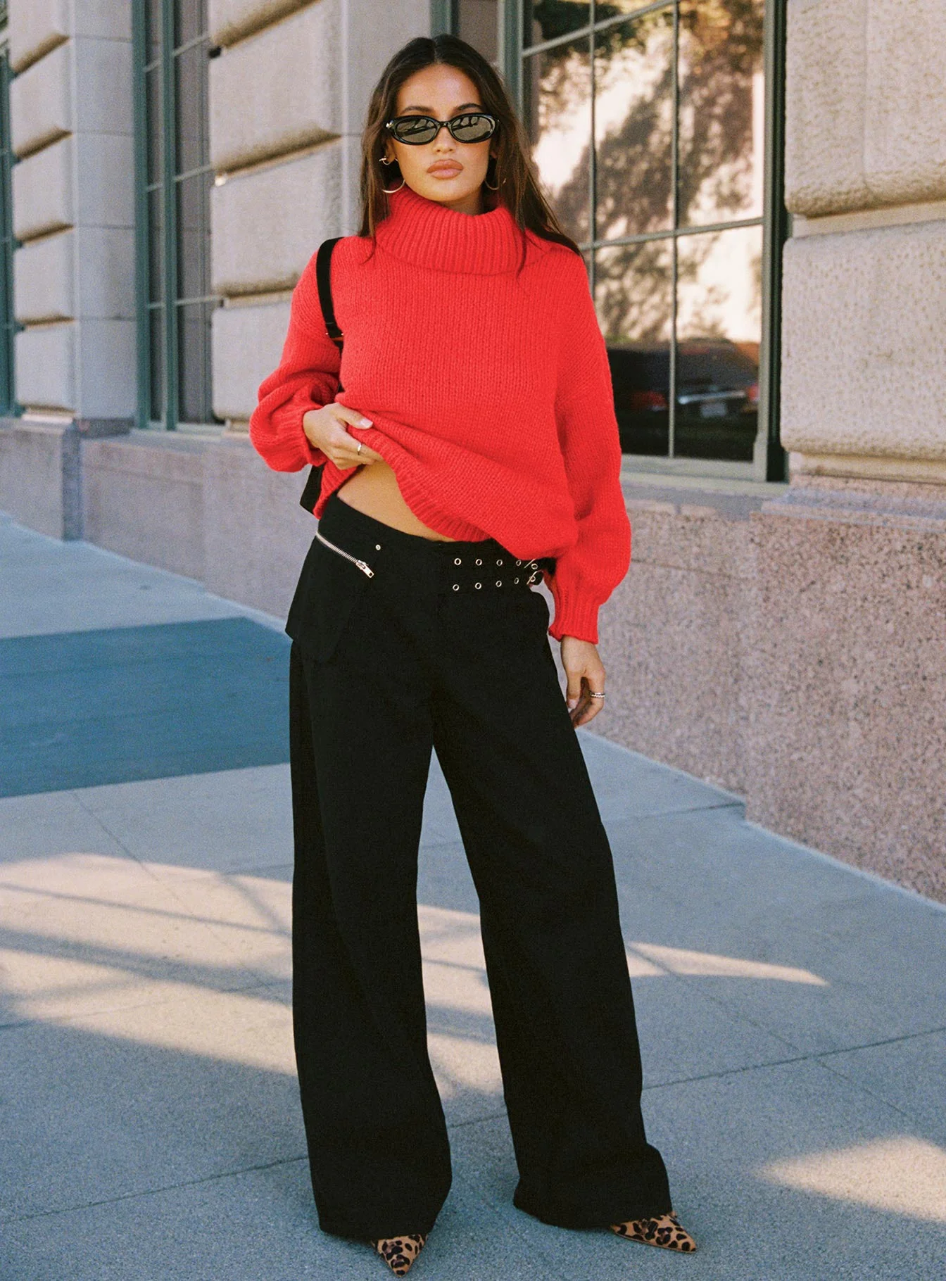 Paltrow Cargo Jeans Black